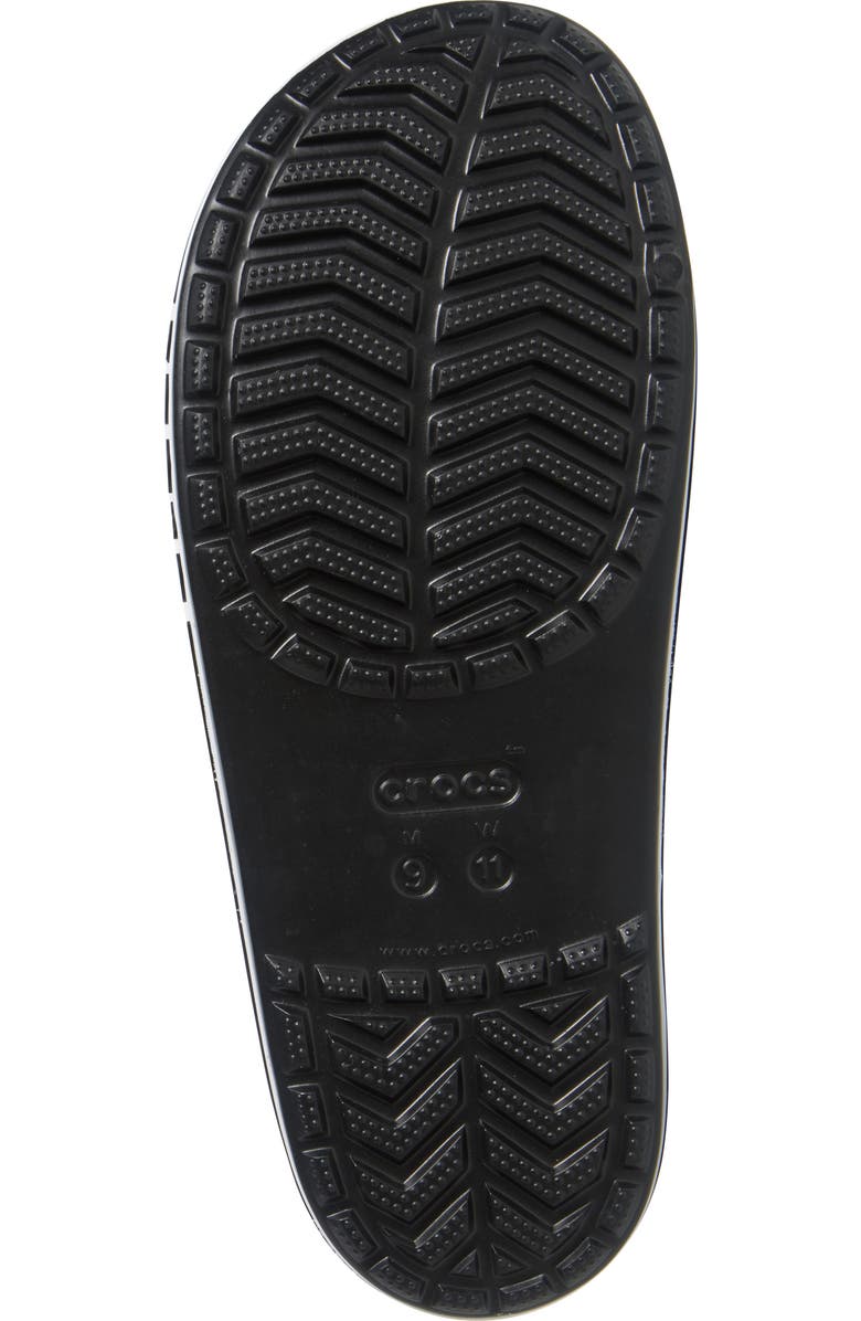 CROCS Baya Slide Sandal, Alternate, color, Black/White