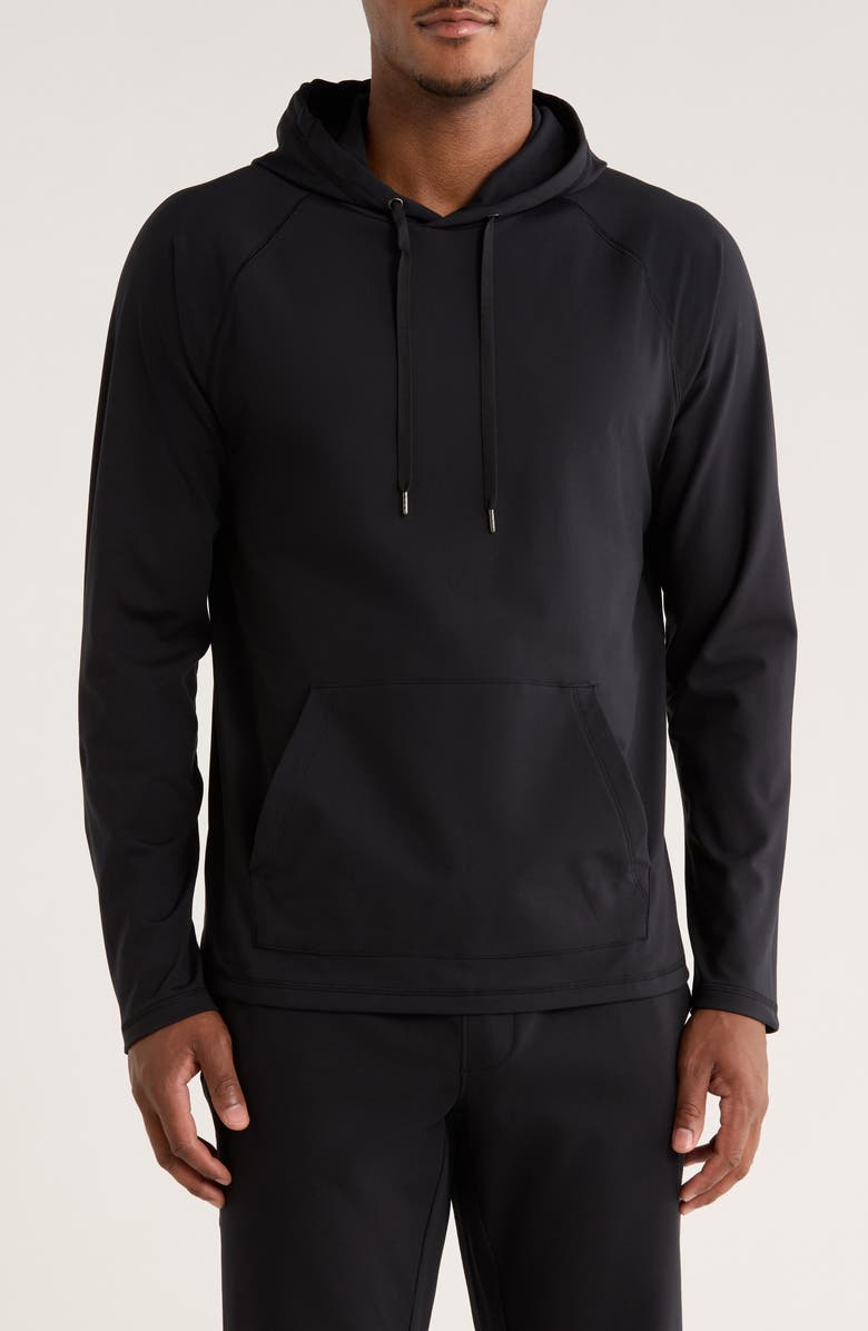90 DEGREE BY REFLEX Gear Up Hoodie, Main, color, Black