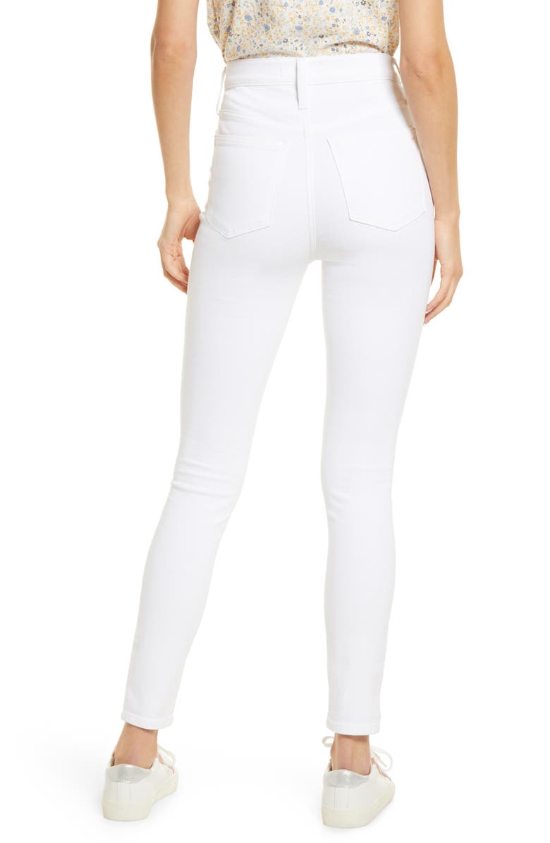 Madewell Women's 11-Inch High Waist Ankle Skinny Jeans, Alternate, color, 