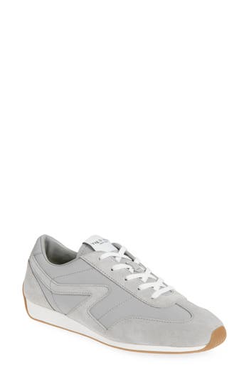 Rag & Bone Retro Runner Slim Sneaker In Gray