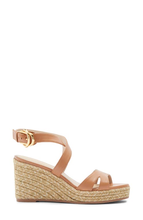 Stuart Weitzman Zuzu Espadrille Wedge Sandal In Brown
