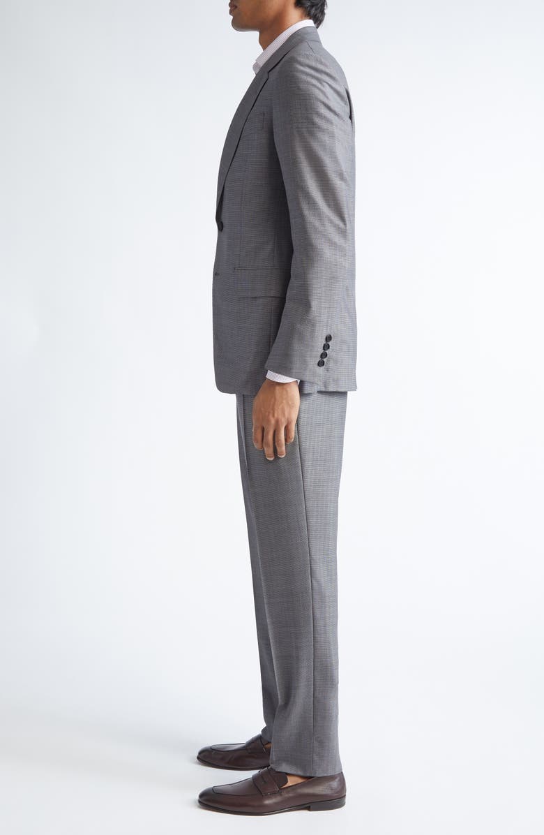 ZEGNA Plaid Centoventimila Wool Suit, Alternate, color, Grey/Light Brown