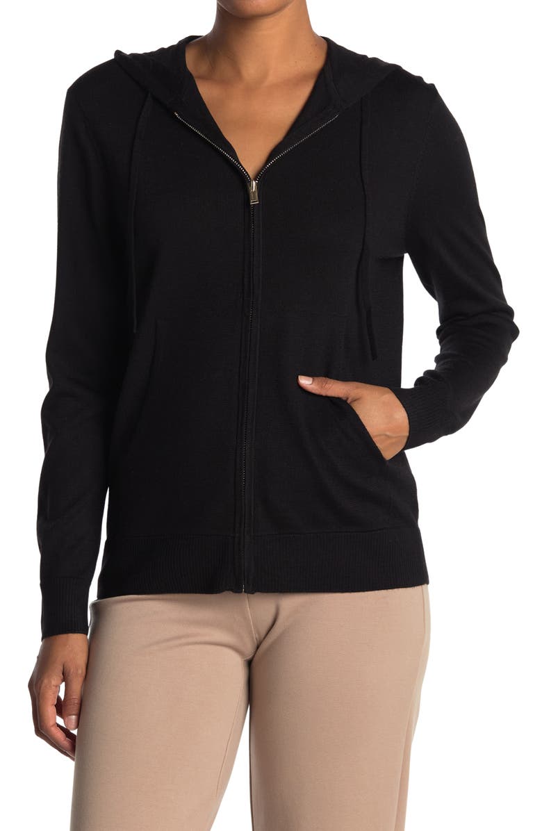 St. John Collection Wool Blend Jersey Knit Pullover, Main, color, 