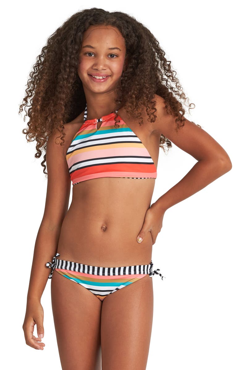 Billabong Rad Wave Reversible Two-Piece Swimsuit, Alternate, color, 