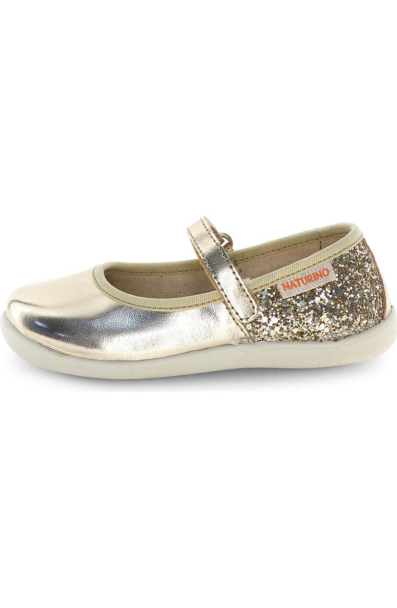 Naturino Kids
Frollik Mary Jane Flat, Alternate, color, Platinum
