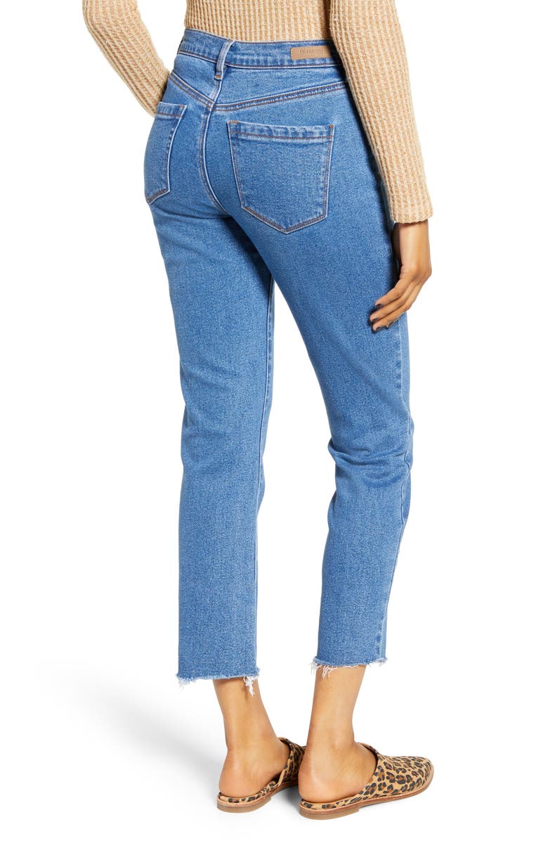 BLANKNYC The Madison Straight Leg Crop Jeans, Alternate, color, 
