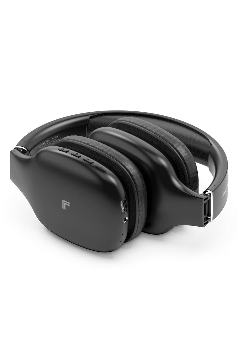 Sharper Image ANC Airwaves Wireless Headphones, Alternate, color, Black