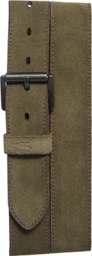 AllSaints Burnished Suede Belt