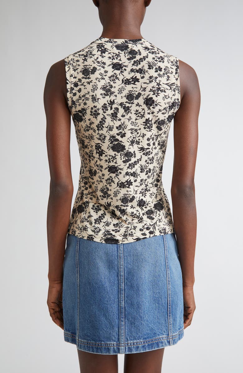 Ulla Johnson Ines Sleeveless Top, Alternate, color, White Gardenia