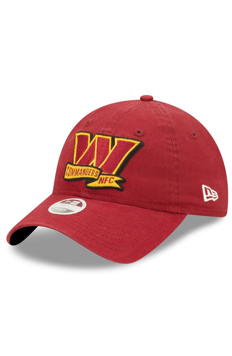 New Era Women's New Era Burgundy Washington Commanders 2022 Sideline Adjustable 9TWENTY Hat, Alternate, color,