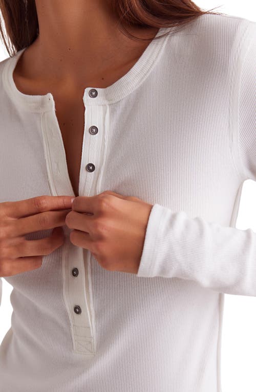Free People Jamie Henley Top In Ivory In White