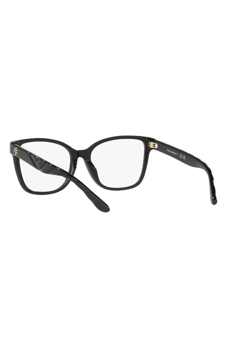 Tory Burch 55mm Oval Optical Glasses, Alternate, color,