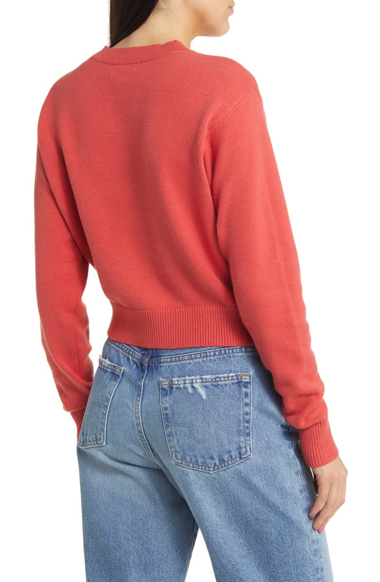 Treasure & Bond Relaxed Pima Cotton Blend Pullover Sweater, Alternate, color,