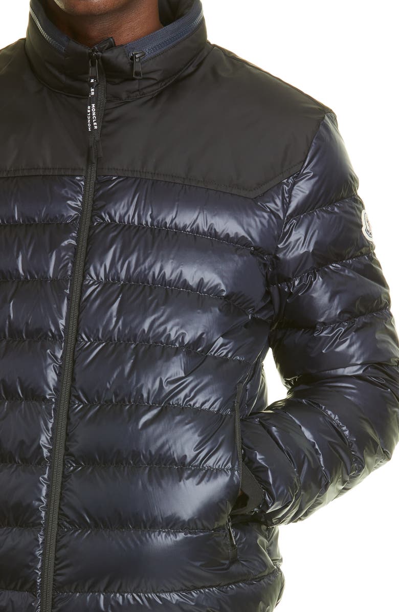 Moncler Men's Silvere Lightweight Down Puffer Jacket, Alternate, color, 