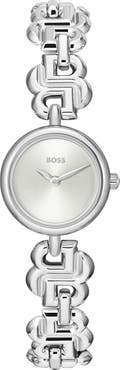 BOSS Double B Dressy Bracelet Watch, 23mm