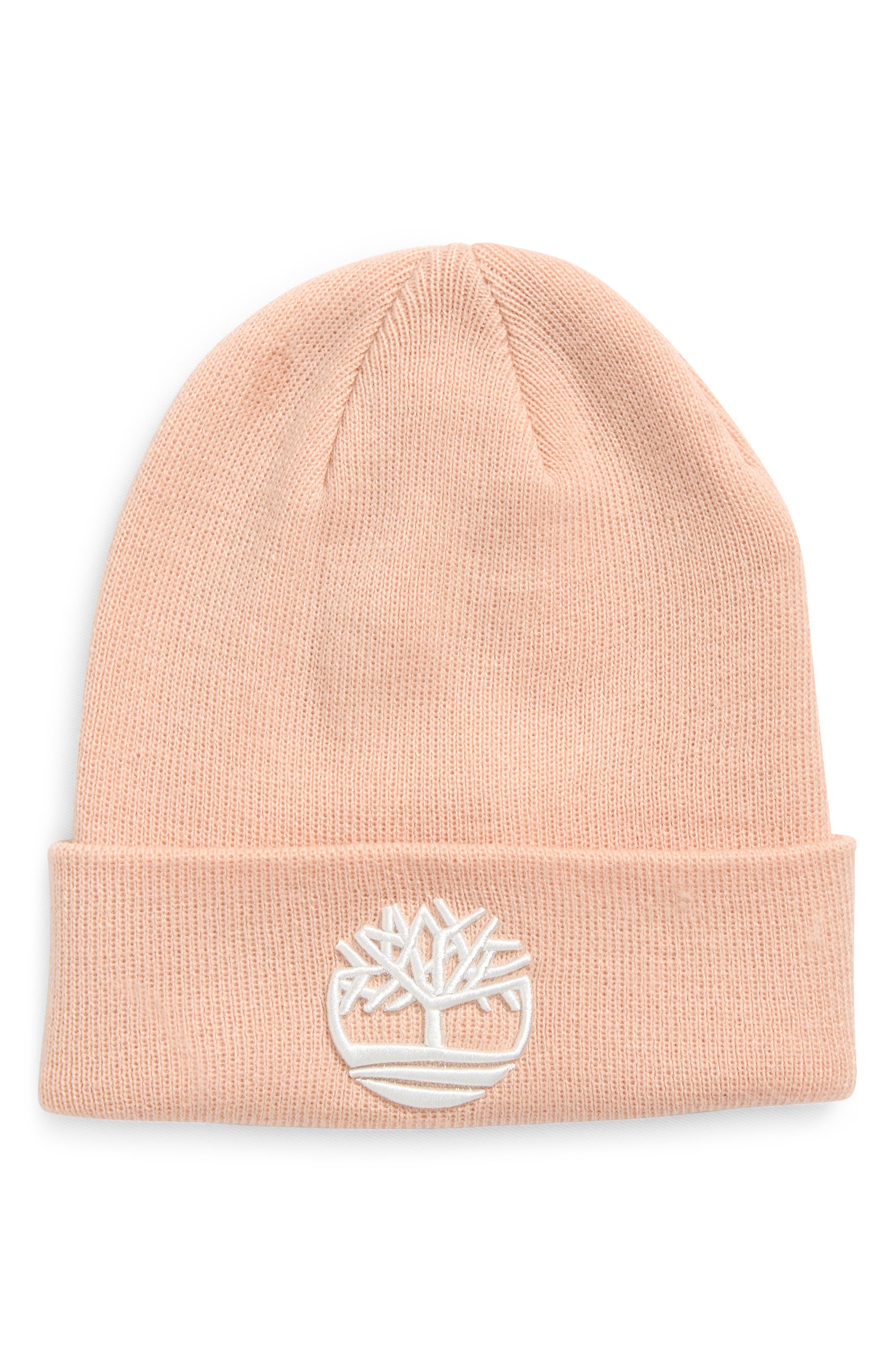 Timberland Embroidered Tree Logo Cuff Beanie