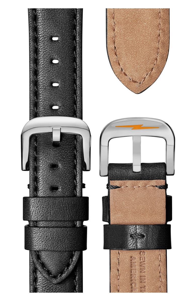 Shinola The Canfield Chrono Leather Strap Watch, 40mm, Alternate, color, 