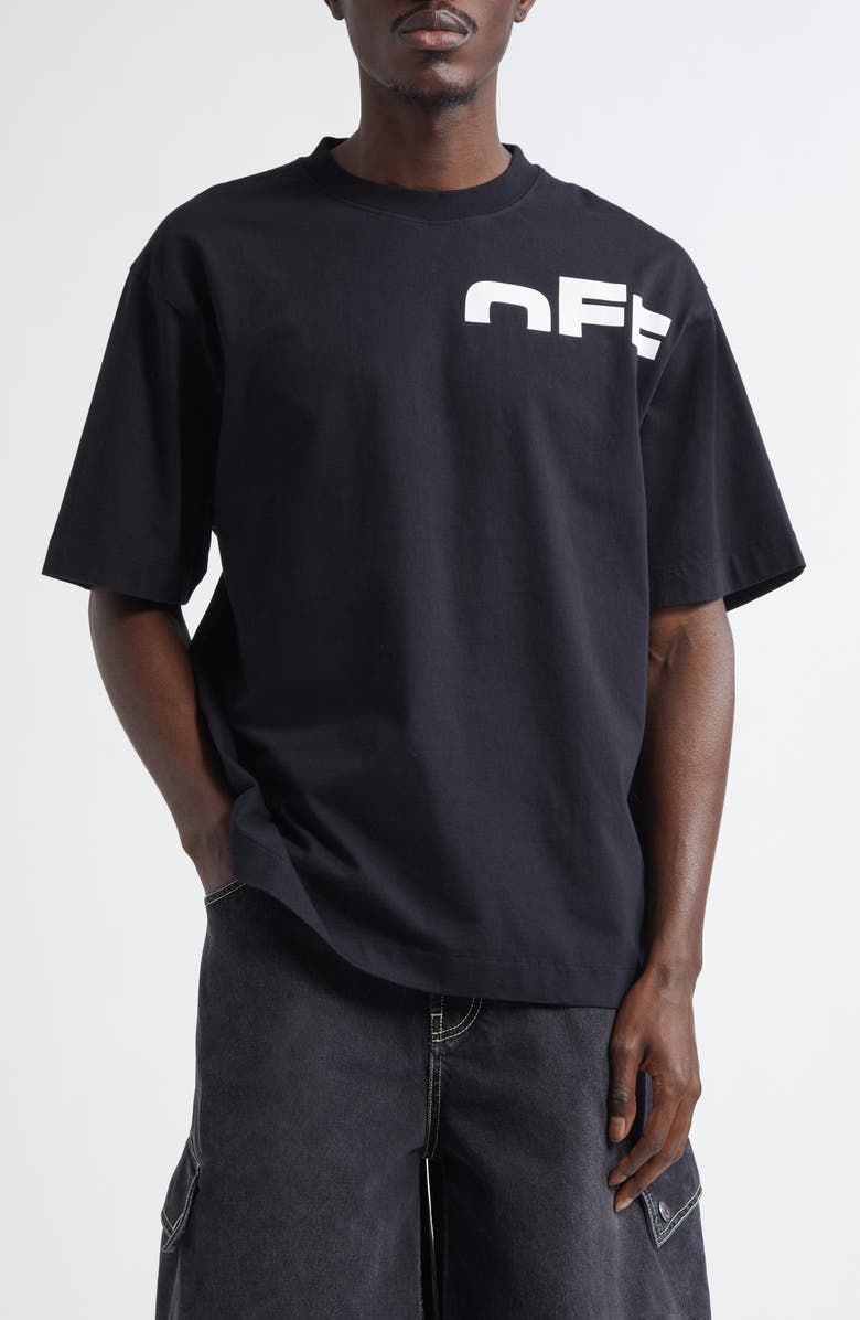 Off-White Shared Logo Cotton Graphic T-Shirt, Main, color, 