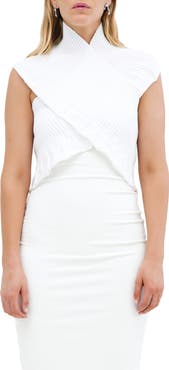 Marcella Colette Crop Back Zip Bolero