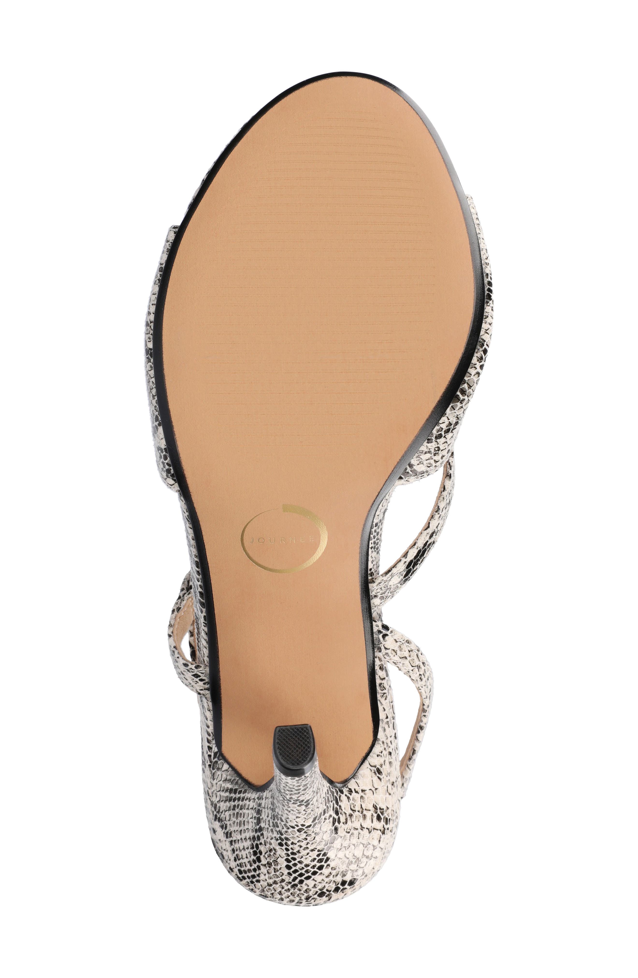 Varra Slingback Sandal, Alternate, color, SNAKE EMBOSSED
