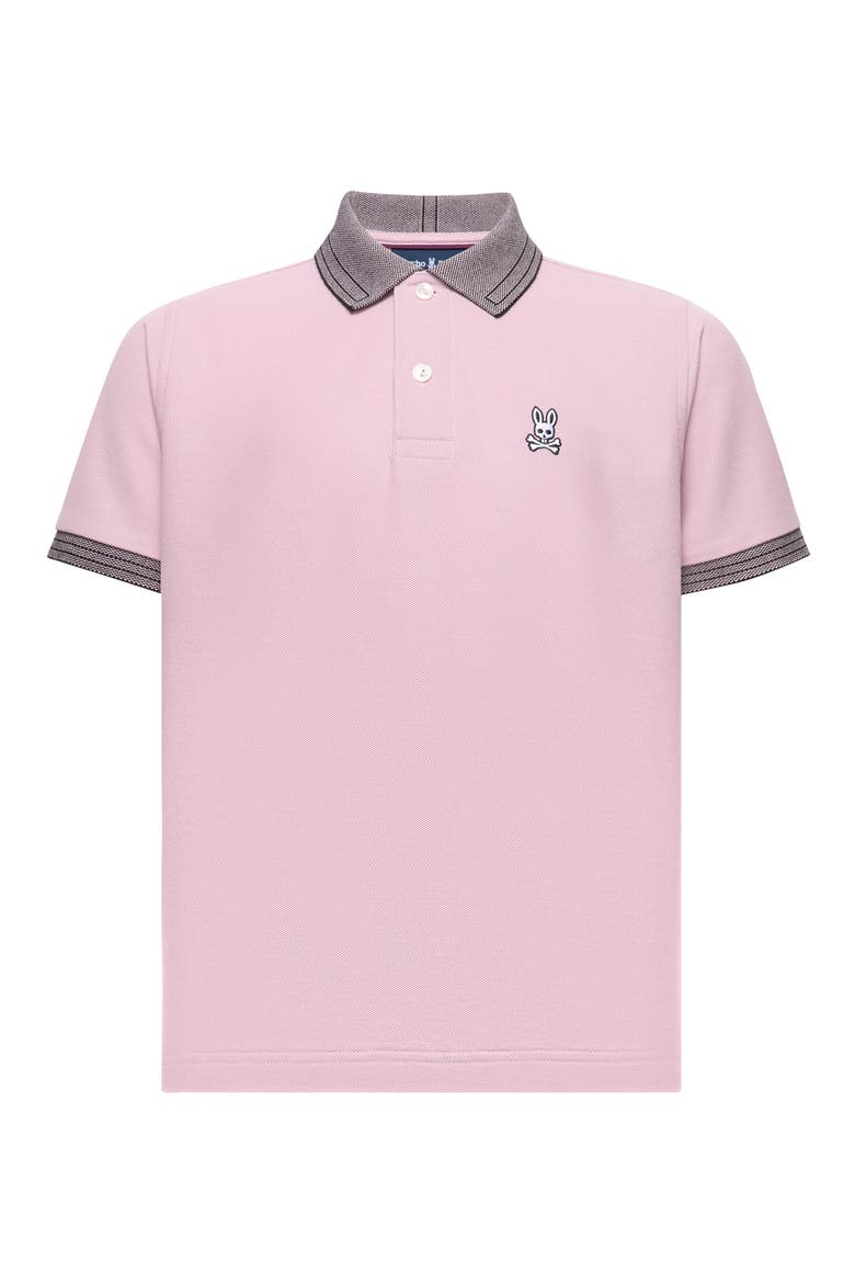 Kids' Murphy Pima Cotton Piqué Polo, Main, color, MAUVE SHADOWS