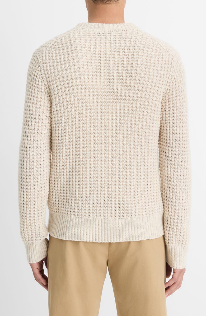 Vince Macro Waffle Stitch Sweater, Alternate, color,