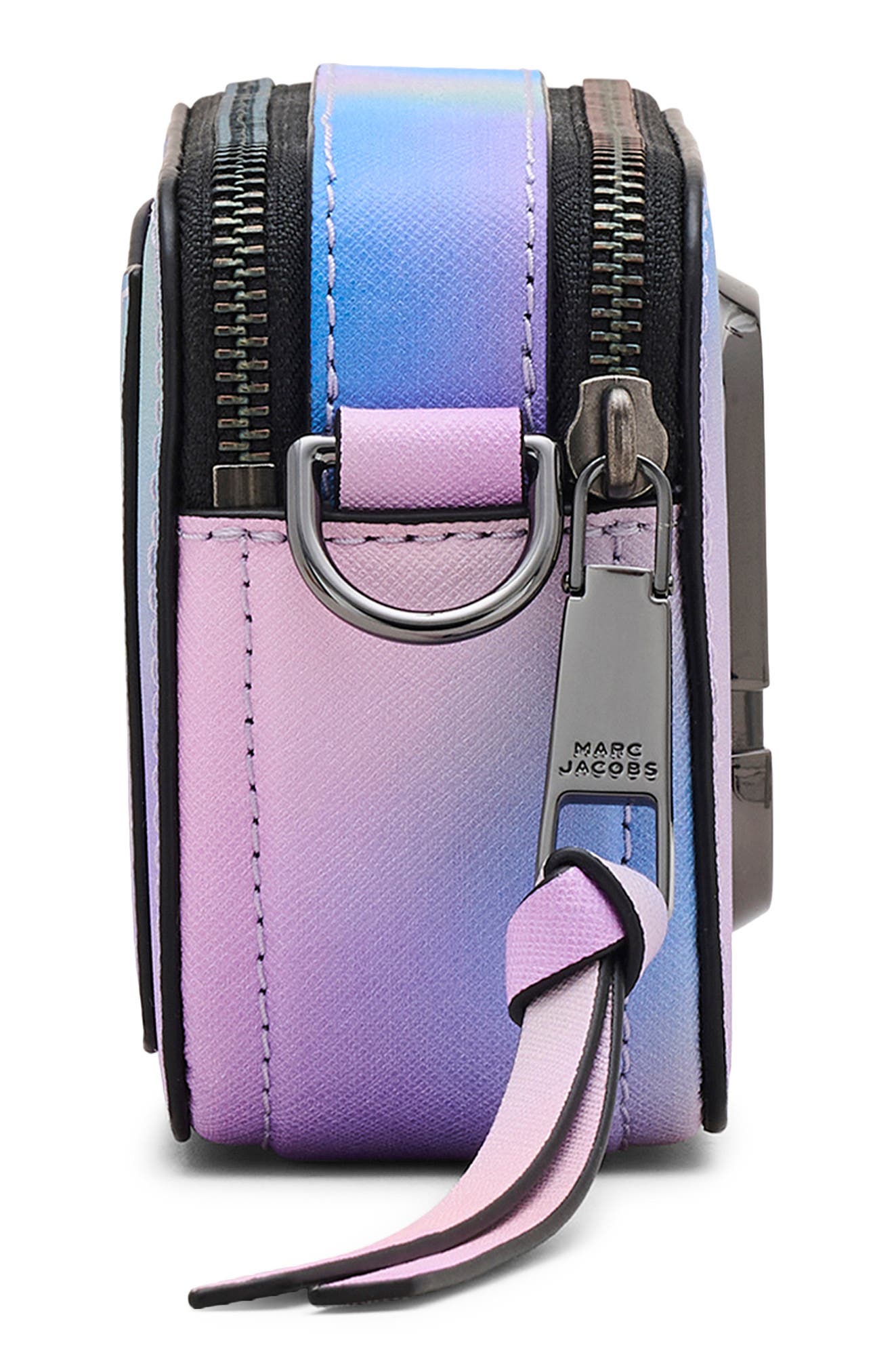 Marc Jacobs The Airbrush Snapshot Bag, Alternate, color, Blue Multi