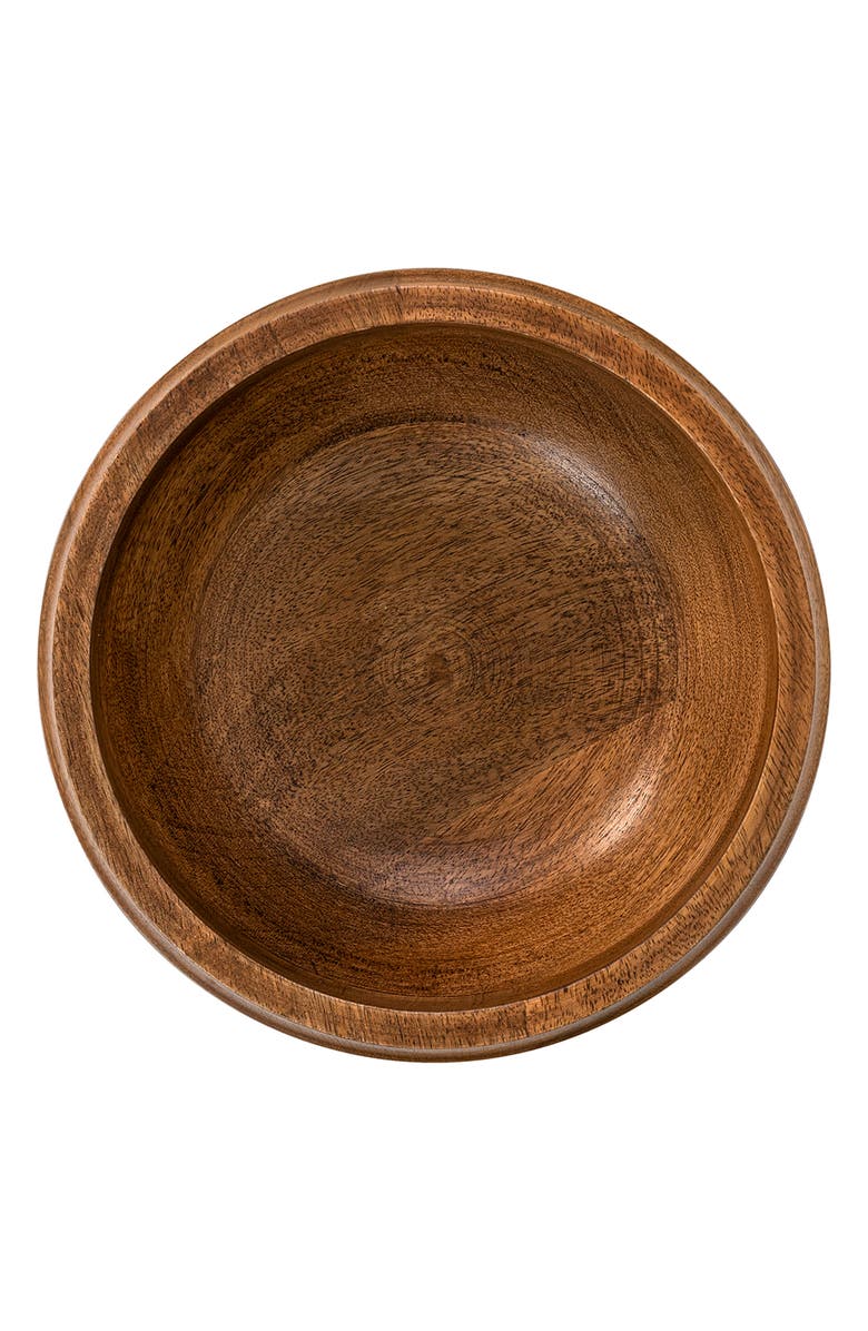 Juliska Bilbao Wood 12-Inch Serving Bowl, Alternate, color, Brown