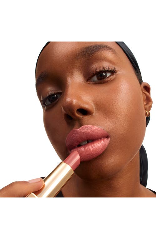 Saint Laurent Yves Rouge Pur Couture Caring Satin Lipstick With Ceramides In N8 Blouse Nu