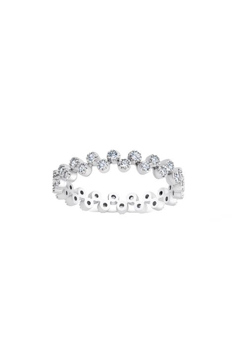 Cubic Zirconia Band Ring