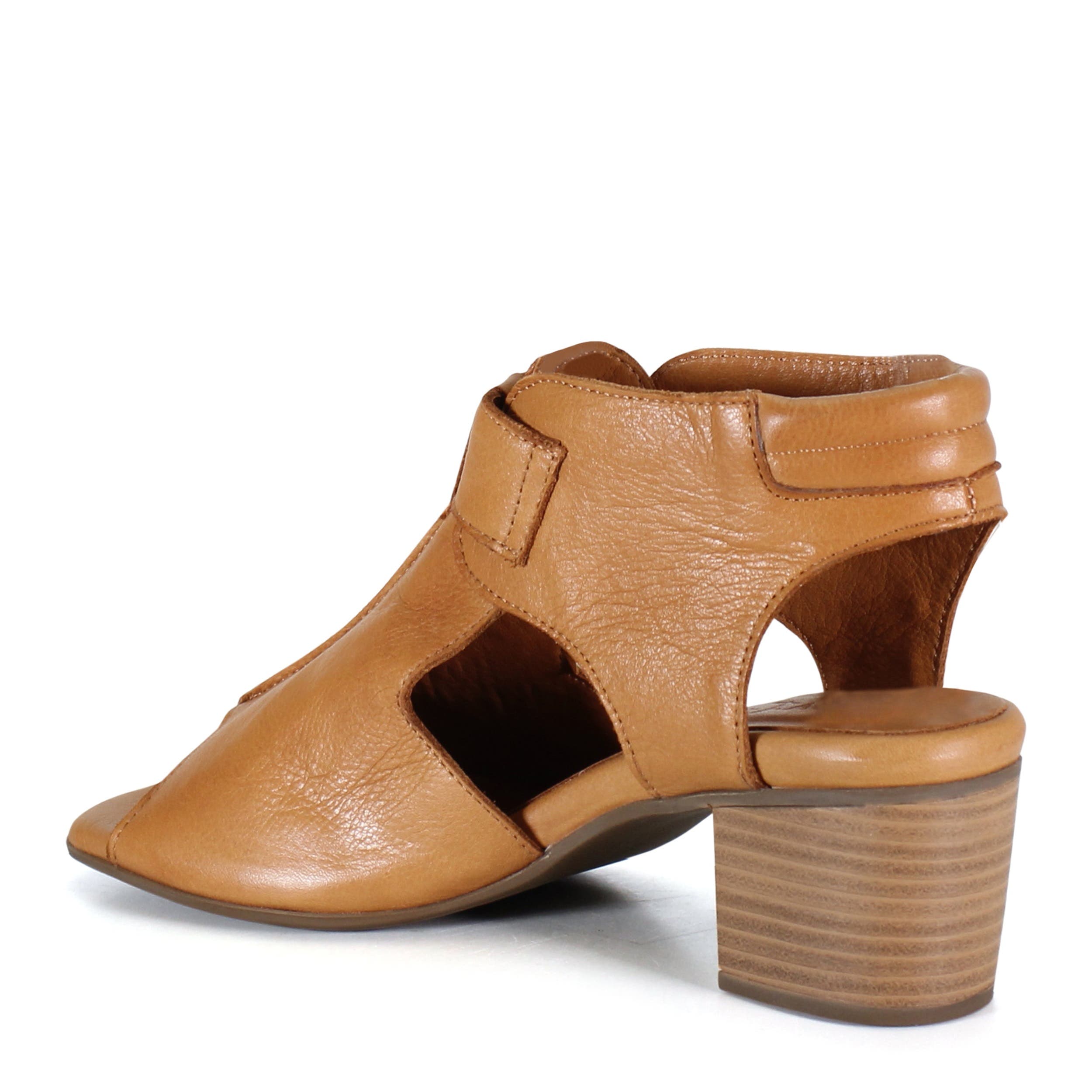 CORA LINE Leather Dressy Heeled Sandal, Alternate, color, Coconut