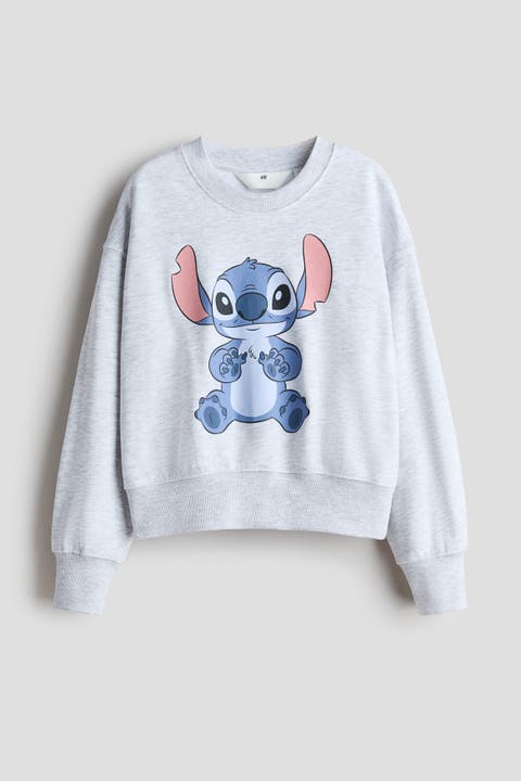 Oversized Printed Sweatshirt