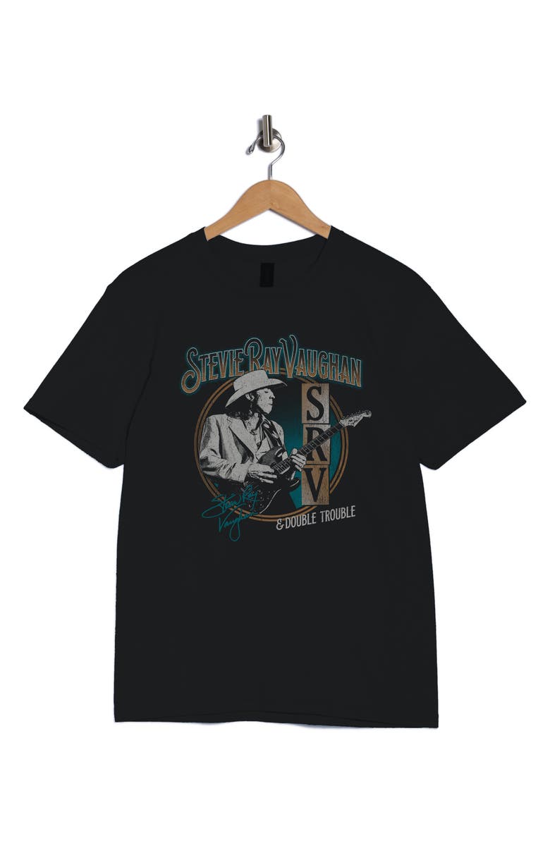 Monster Digital Stevie Ray Vaughan Double Graphic T-Shirt, Alternate, color, Black