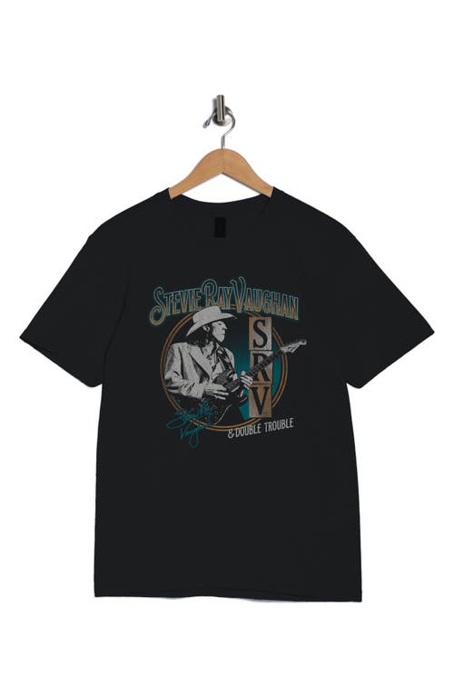 Monster Digital Stevie Ray Vaughan Double Graphic T-shirt In Black
