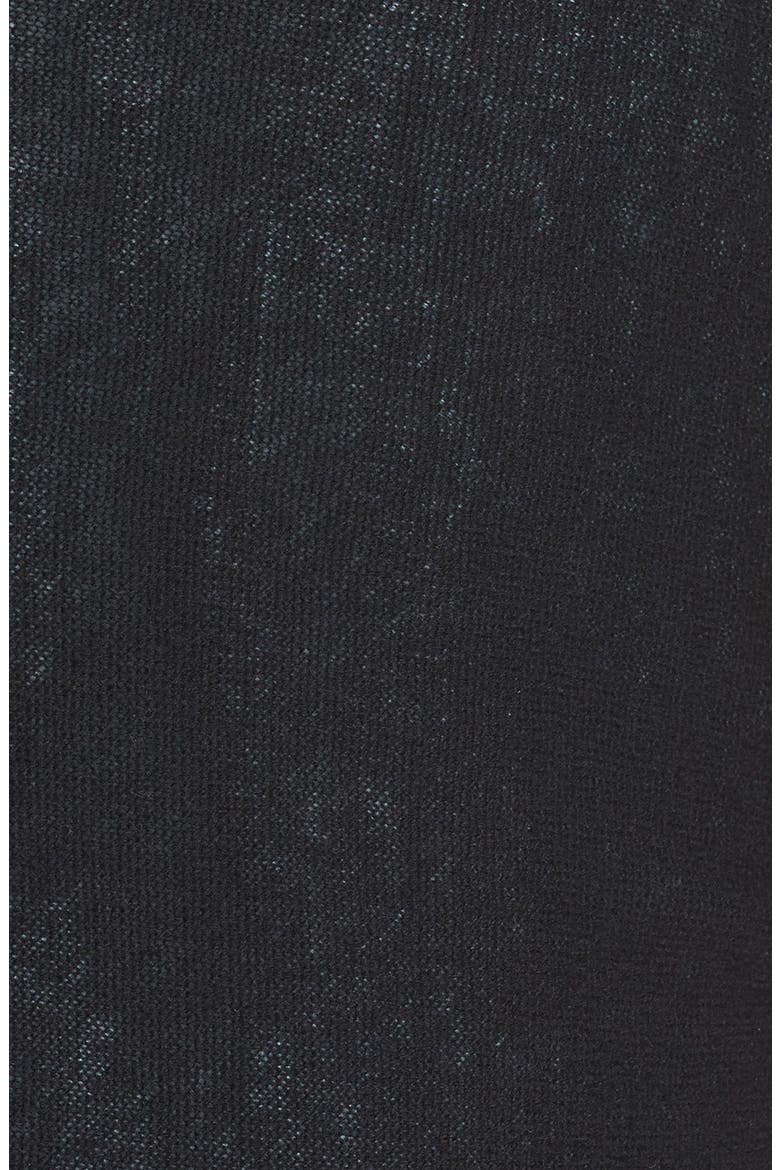 Cashmere Travel Wrap, Alternate, color, BLACK/ DARK GREY HEATHER