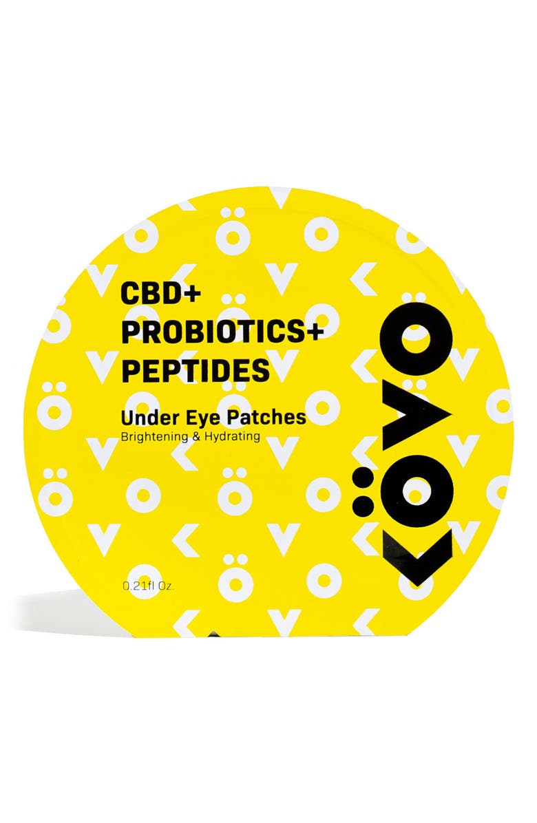KOVO Essentials CBD Brightening & Hydrating Undereye Patches, Main, color, 