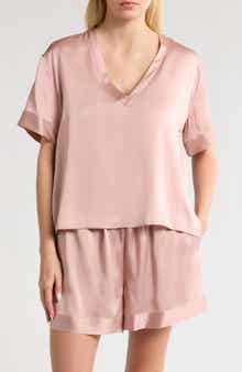 Nordstrom Sandwashed Silk Short Pajamas