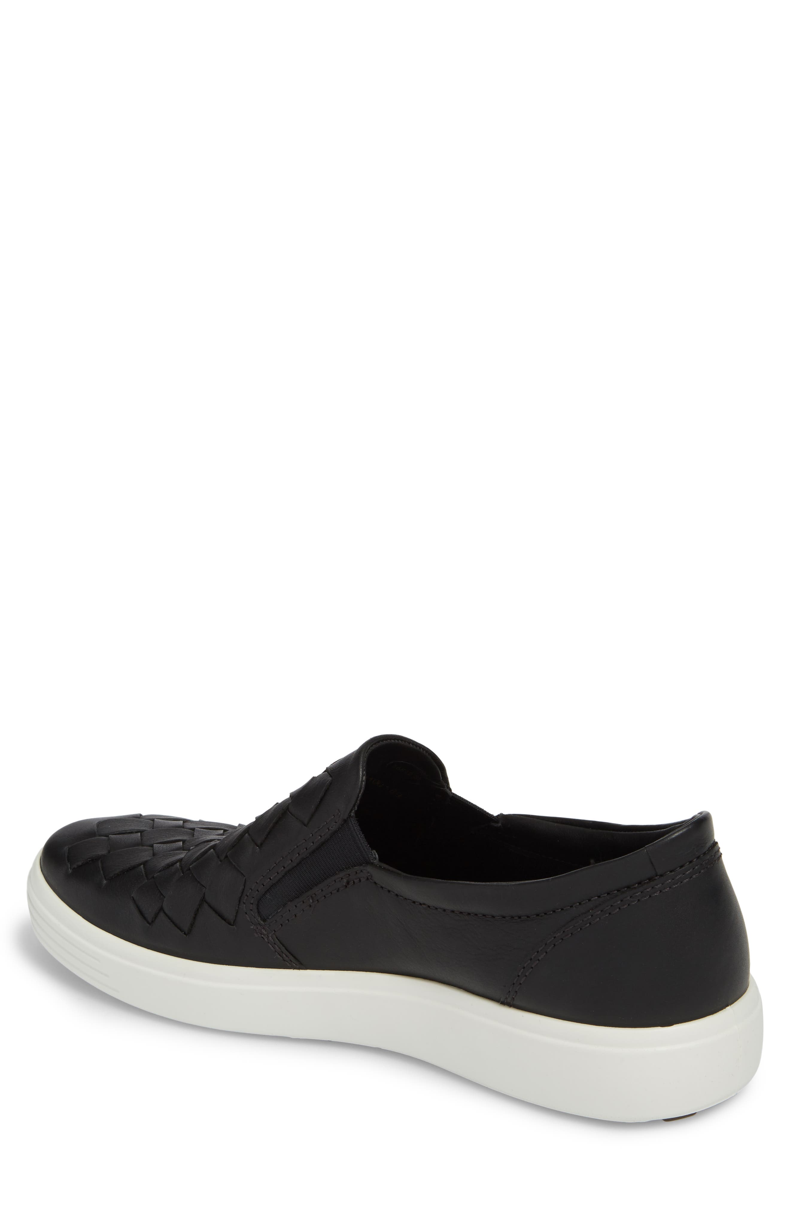 ECCO Soft 7 Woven Slip-On Sneaker, Alternate, color, 