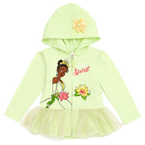 Princess Zip-Up Hooded Sweatshirt