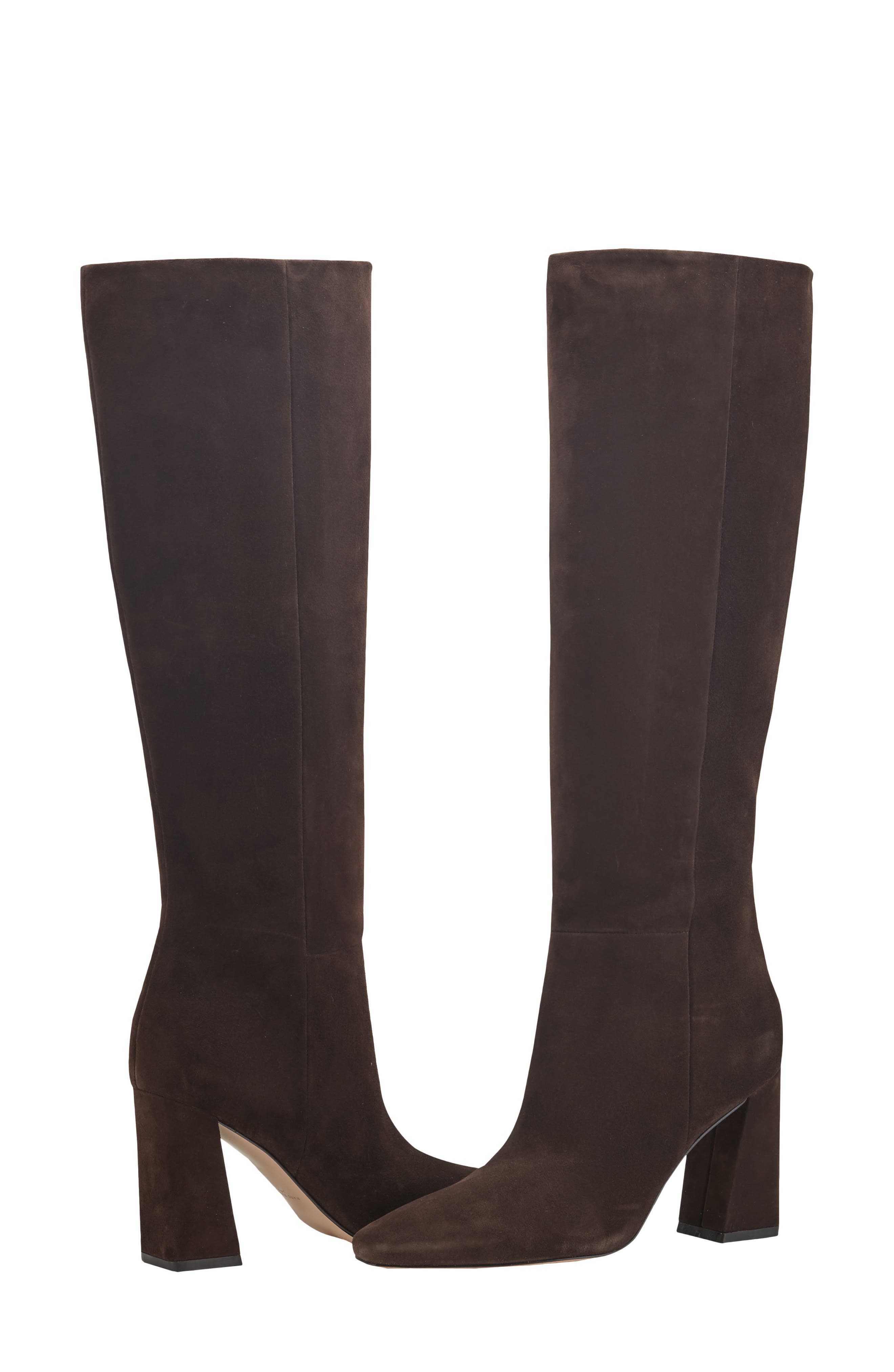 Marc Fisher LTD Yarli Knee High Boot, Alternate, color, Dark Brown 2
