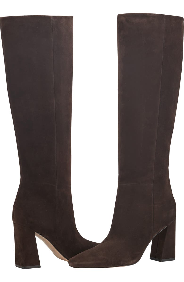 Marc Fisher LTD Yarli Knee High Boot, Alternate, color, Dark Brown 2