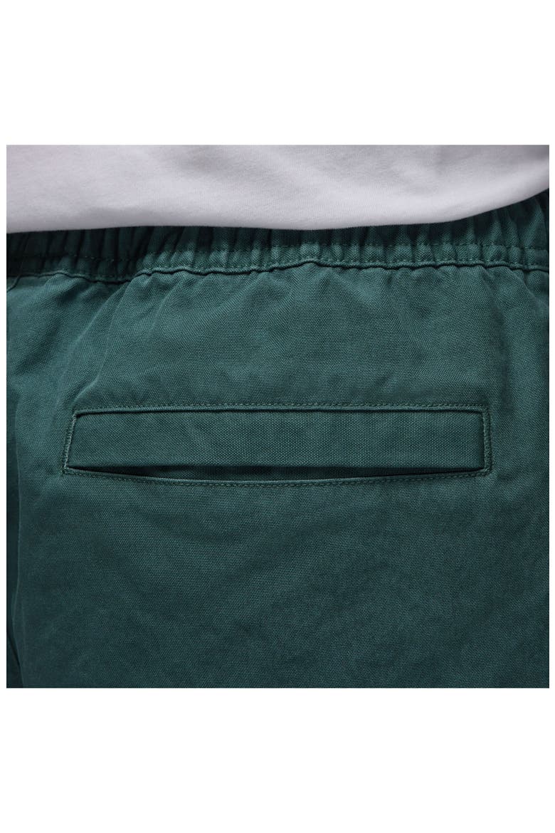 Essentials Woven Shorts, Alternate, color, OXIDIZED GREEN