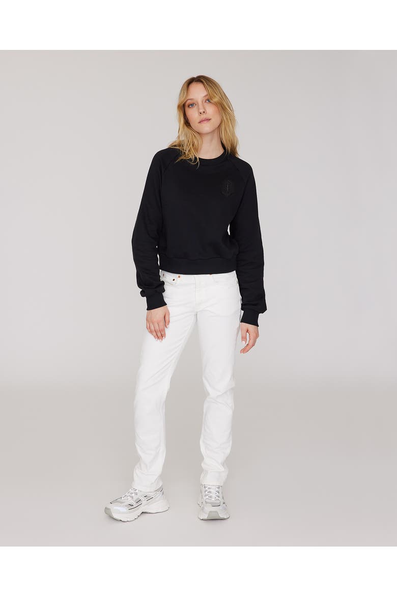 JESSIE | Crewneck Sweatshirt, Main, color, Black