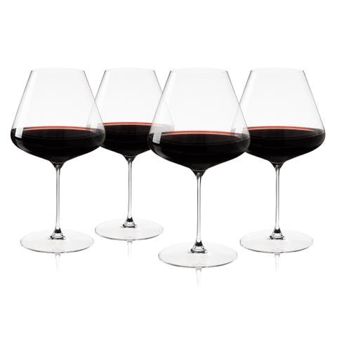 Definition Burgundy Wine Glass Set of 4