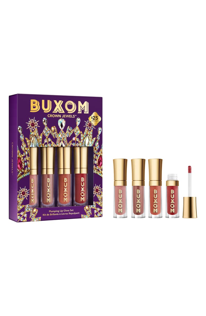 Buxom Crown Jewels Plumping Lip Gloss Set, Main, color, 