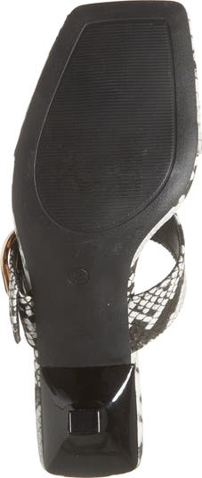 Merasa Heeled Slide Sandal