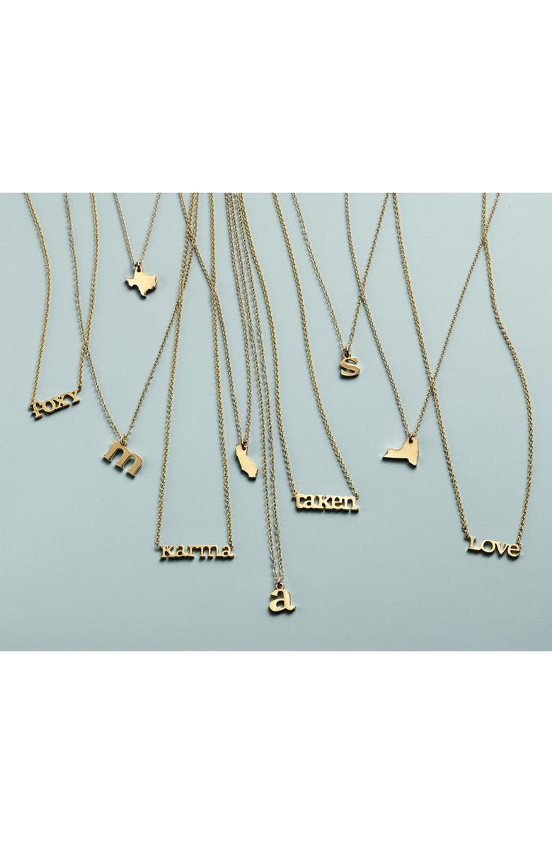 Dogeared 'State of Mind - California' Pendant Necklace, Alternate, color, 