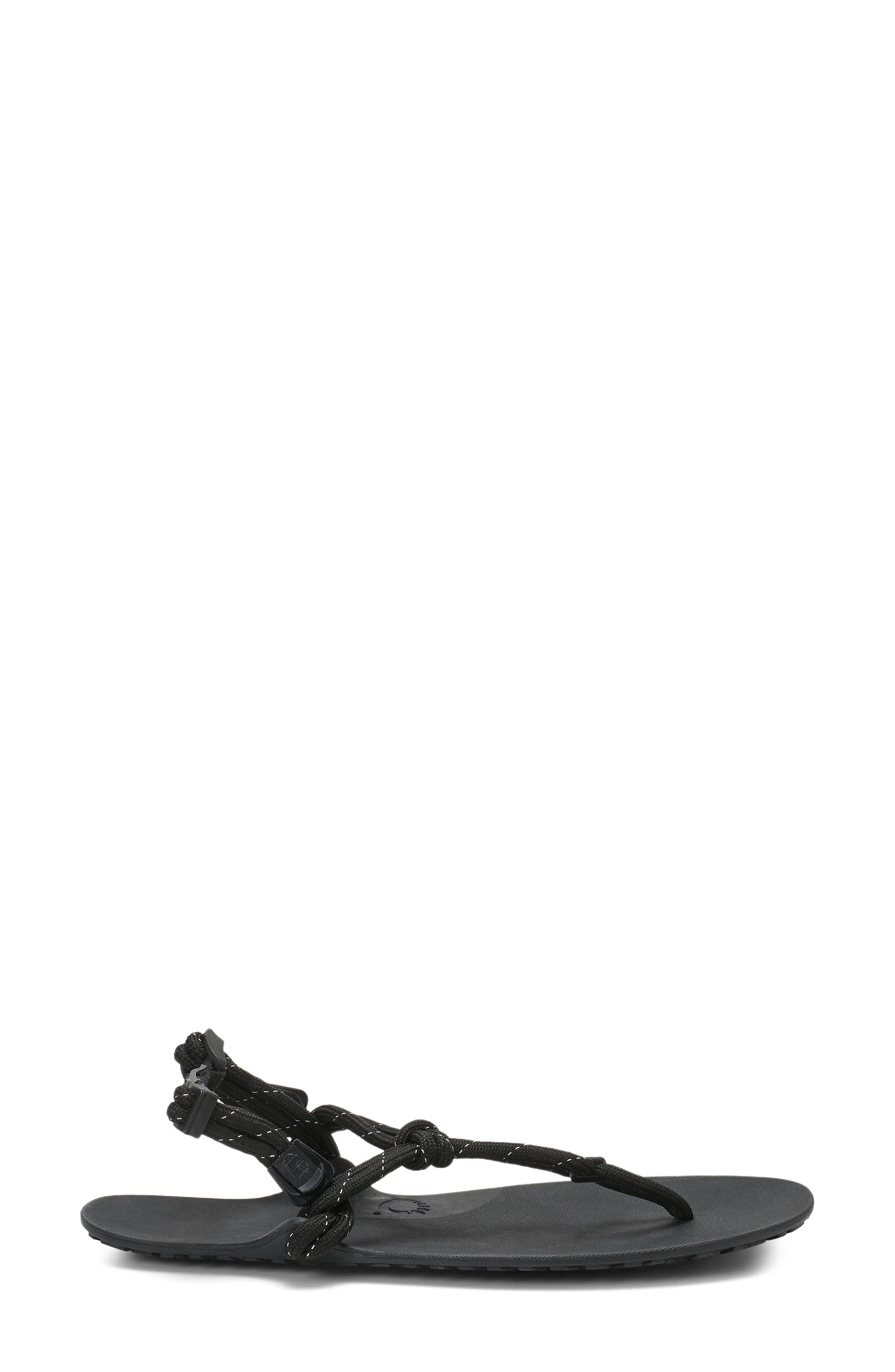 XERO SHOES Genesis Rope Style Barefoot Sandal in Black 