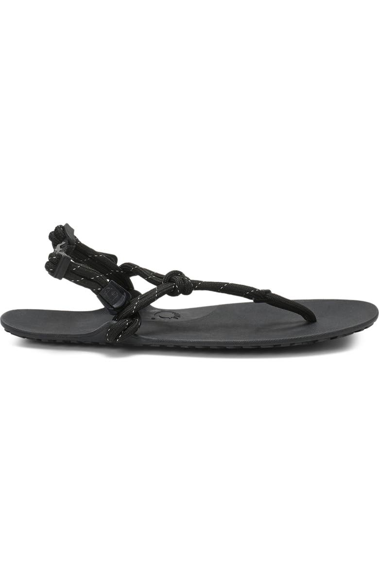 XERO SHOES Genesis Rope Style Barefoot Sandal, Main, color, Black