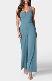 bebe Wide Leg Jumpsuit